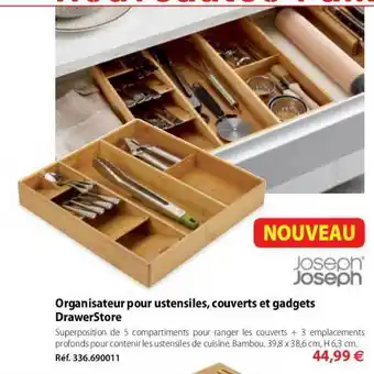 Mathon Organisateur Pour Ustensiles Couverts Et Gadgets Drawerstore Joseph Joseph offre