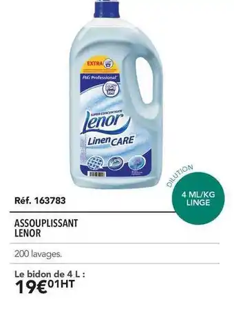 METRO Assouplissant Lenor offre