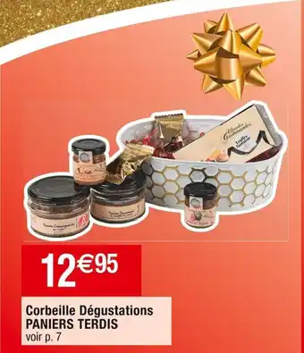 Corbeille Dégustations PANIERS TERDIS