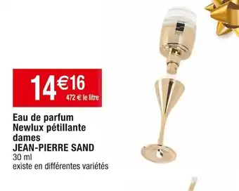 Cora x Carrefour Eau de parfum Newlux pétillante dames offre
