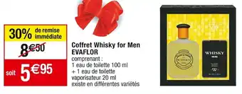 Cora x Carrefour Coffret Whisky for Men EVAFLOR offre