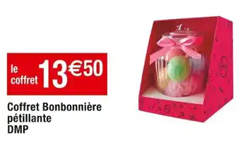 Cora x Carrefour Coffret Bonbonnière pétillante DMP offre