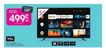 Pulsat Tv 4k Led 55" Tcl offre
