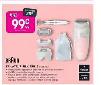 épilateur Silk épil 5 Braun