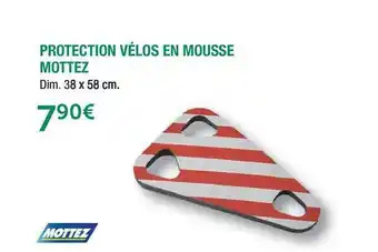 Roady Protection Vélos En Mousse Mottez offre
