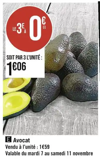Casino Supermarchés Avocat offre
