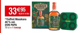 40% vol. C DON PAPA offret Masskara