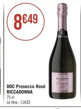 Riccadonna doc prosecco rosé