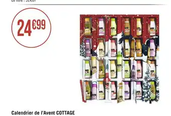 Cottage calendrier de l’avent
