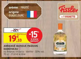 Intermarché Damoiseau arrangé mangue passion offre