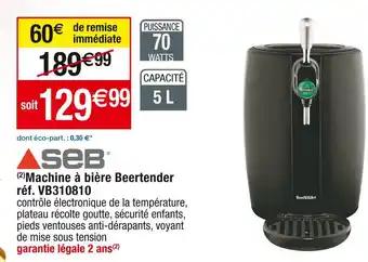 Cora x Carrefour Seb / beertender machine à bière offre