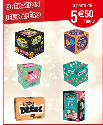 Cora x Carrefour Opération jeux apéro offre