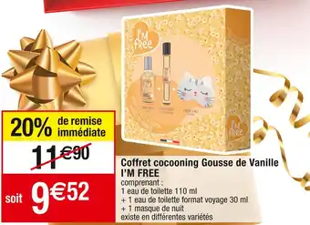 Cora x Carrefour I’m free coffret cocooning gousse de vanille offre