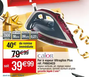 Calor fer à vapeur ultragliss plus