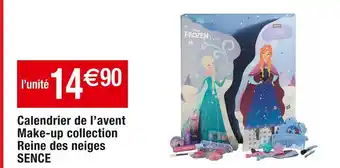 Cora x Carrefour Sence calendrier de l’avent make-up collection reine des neiges offre