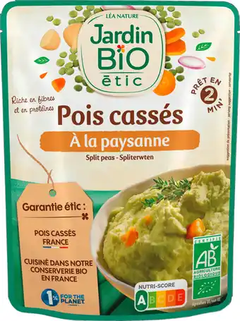 Match Jardin bio etic plats cuisinés offre
