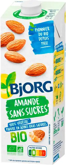 Match Bjorg boisson végétale offre
