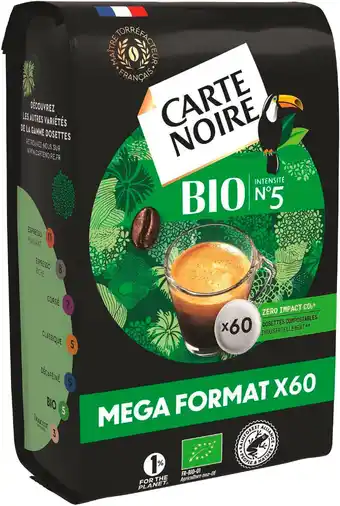 Match Carte noire dosettes de café offre