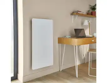 Brico Dépôt Bodner radiateur acier vertical jaina blanc - 1 500 w offre