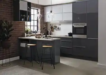 Brico Dépôt Cuisine stevia anthracite offre