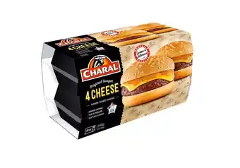 Match Charal cheeseburger offre
