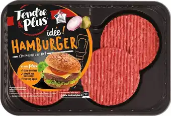 Match Tendre et plus idée hamburger offre