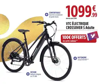 Intersport Nakamura vtc électrique crossover s adulte offre
