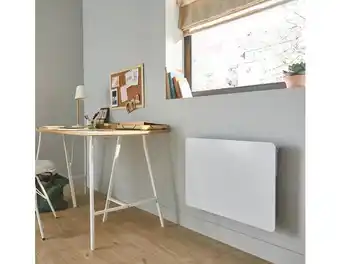 Brico Dépôt Bodner radiateur acier jaina blanc - 1 000 w offre