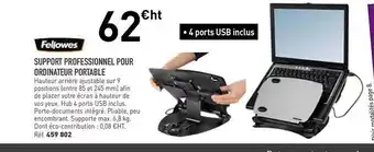 Support Professionnel Pour Ordinateur Portable Fellowes