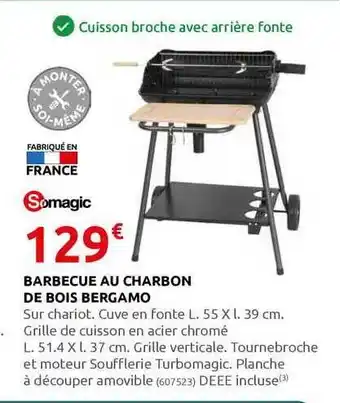 Rural Master Barbecue Au Charbon De Bois Bergamo offre