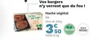 Haché Végétal