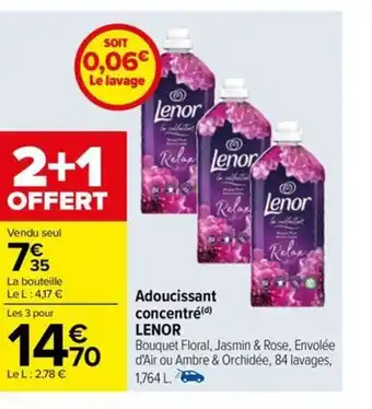Carrefour Drive Adoucissant concentré(d) LENOR offre