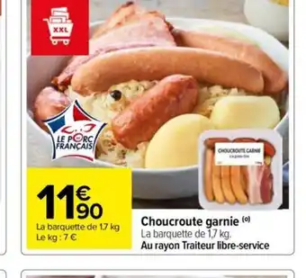 Choucroute garnie