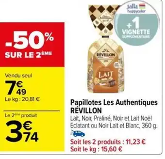 Papillotes Les Authentiques RÉVILLON