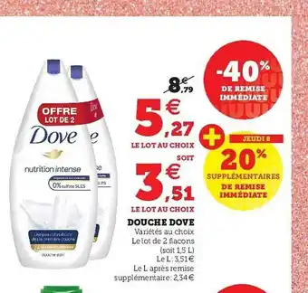Douche Dove