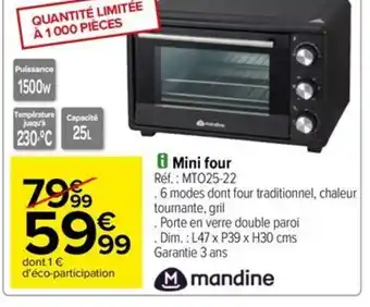 Carrefour Drive i Mini four offre