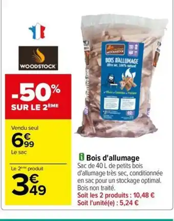 Bois d'allumage