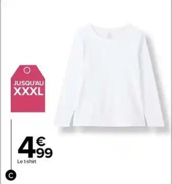 Carrefour Drive T-shirt Femme offre
