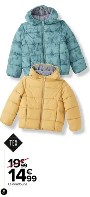 Carrefour Drive Doudoune Fille ou Garcon offre