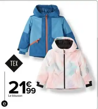 Blouson de ski fille ou garcon