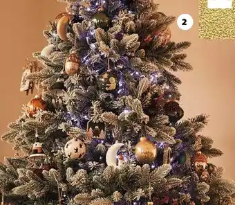 Auchan SAPIN ARTIFICIEL ENNEIGÉ PVC H.180 CM offre