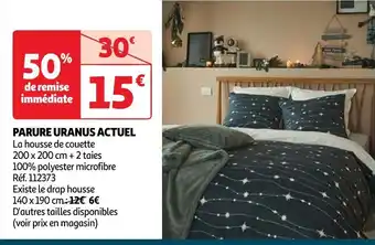 Auchan PARURE URANUS ACTUEL offre