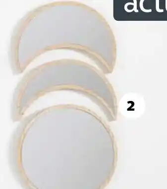 Lot de 3 miroirs