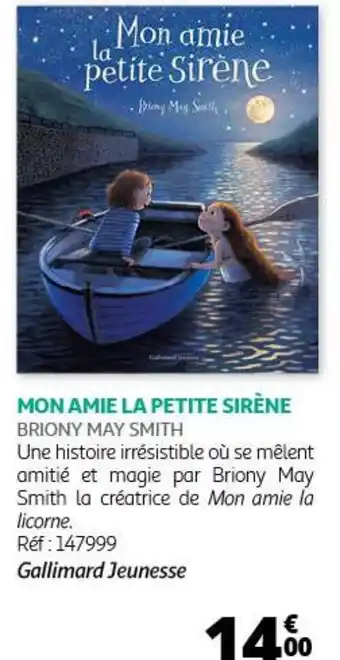 MON AMIE LA PETITE SIRĂNE BRIONY MAY SMITH