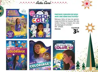 PARTAGE L'UNIVERS DE WISH AVEC UNE SÉRIE D'ACTIVITÉS