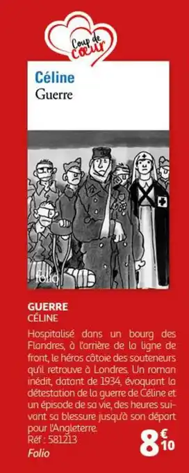 GUERRE CÉLINE