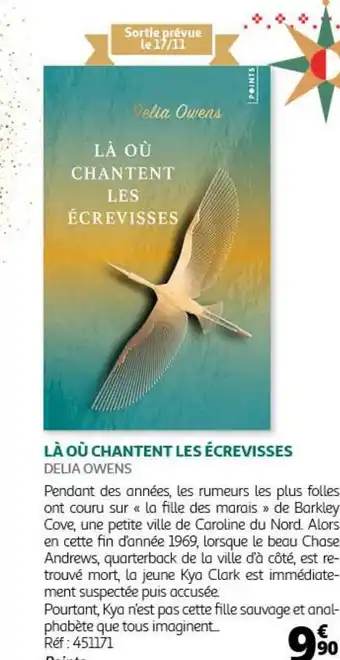 LÀ OÙ CHANTENT LES ÉCREVISSES DELIA OWENS