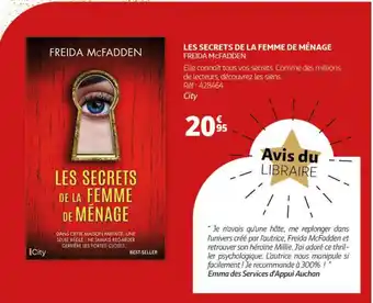 Auchan LES SECRETS DE LA FEMME DE MÉNAGE offre