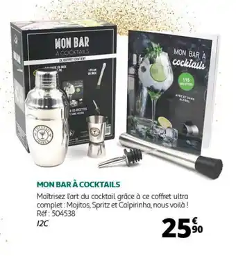 Auchan MON BAR À COCKTAILS offre