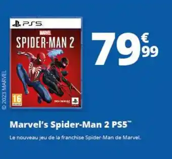 Auchan Marvel's Spider-Man 2 PS5™ offre
